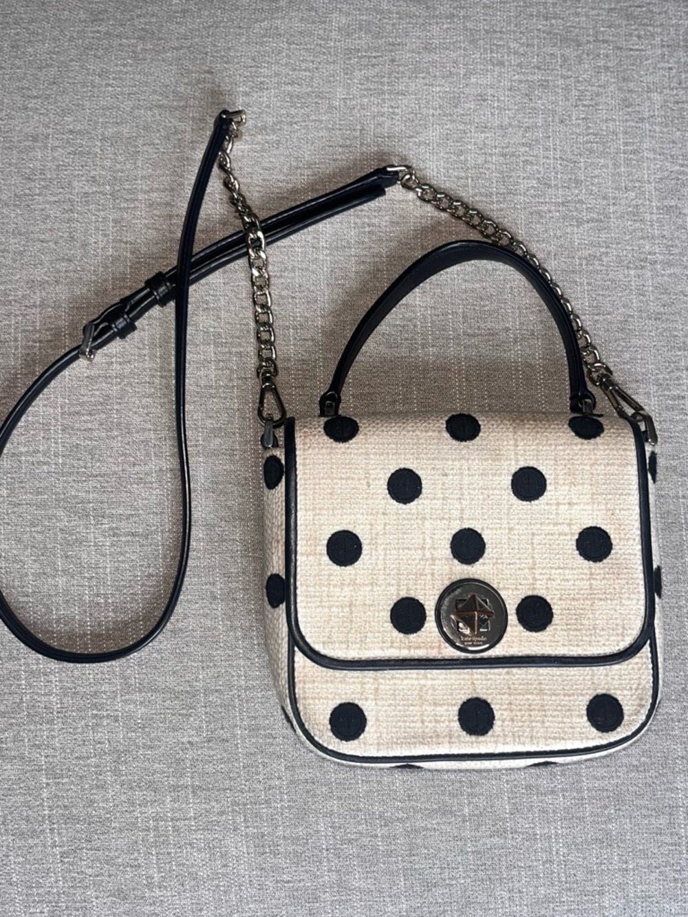 Kate Spade Square Polka Dot Crossbody Bag